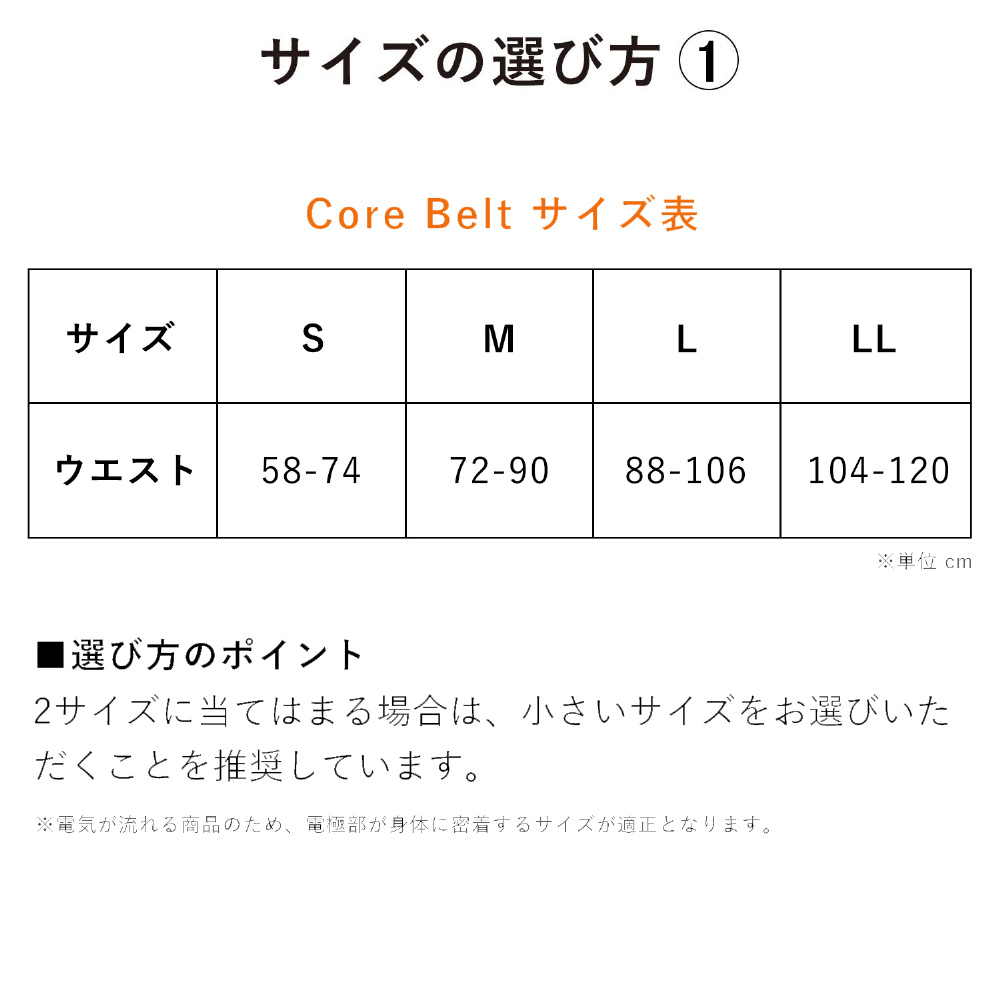 MTG シックスパッド パワースーツ コアベルト LLサイズ[SE-BC00D-LL