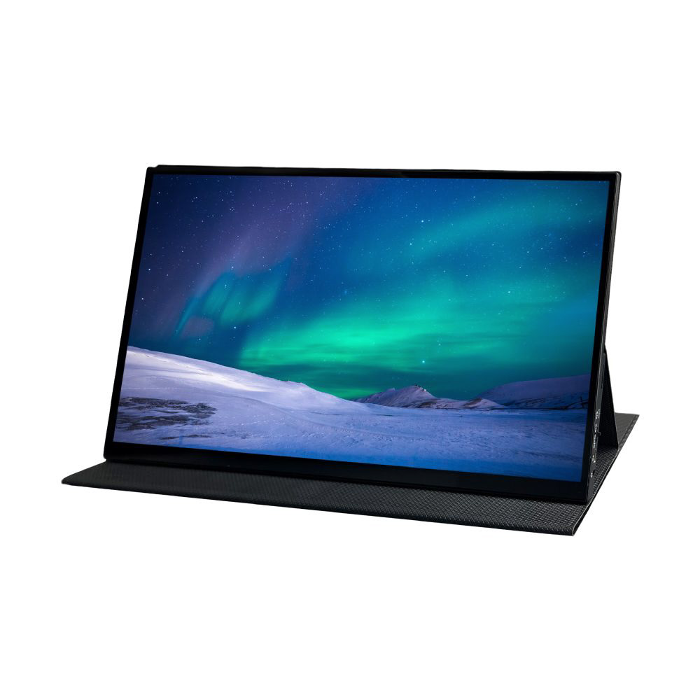 USB-C接続 PCモニター PROMETHEUS CAST(タッチモデル) ブラック UQ