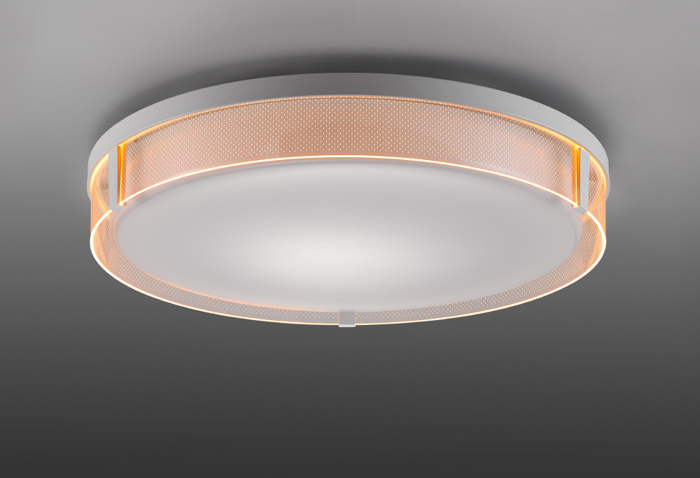 LEDシーリングライト【サイド導光板】【ワイド調色タイプ】【全面発光