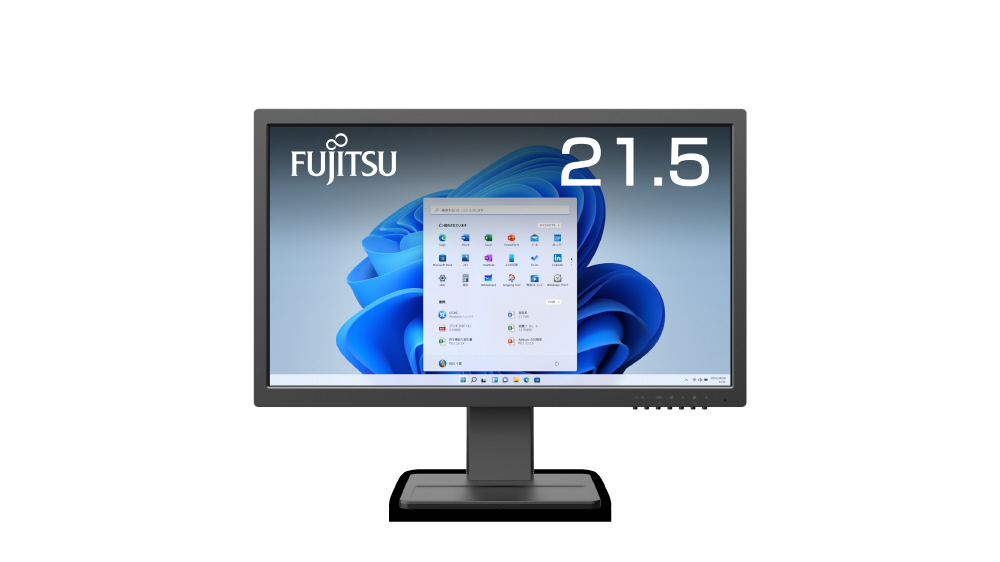 回転式スクリーンモニター 21.5インチ FUJITSU VTF22011BT 富士通 WEB