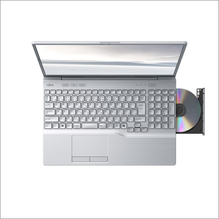 ノートパソコン FMV LIFEBOOK AH50/J3 ファインシルバー FMVA50J3S