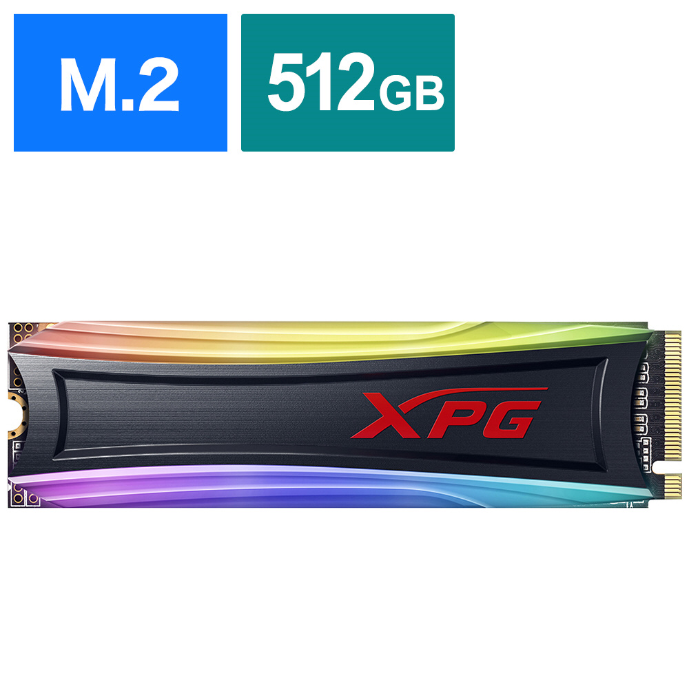 内蔵SSD XPG SPECTRIX S40G AS40G-512GT-C ［512GB /M.2］｜の通販は