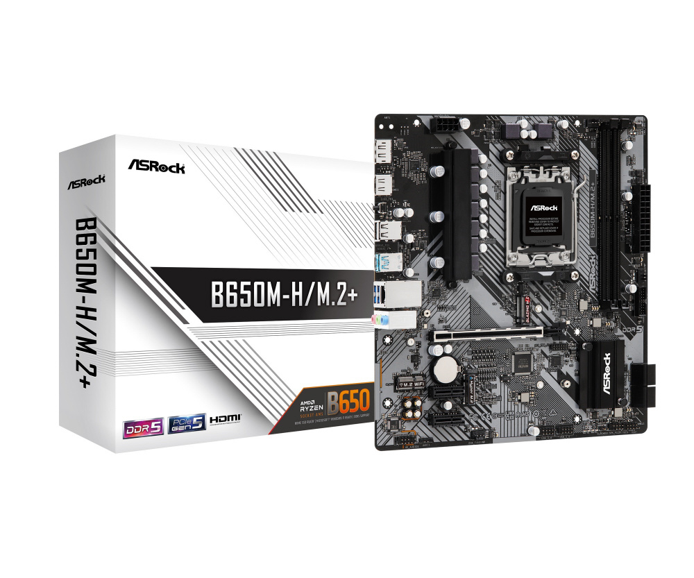 マザーボード(Socket AM5) B650M-H/M.2+ ［MicroATX］｜の通販は