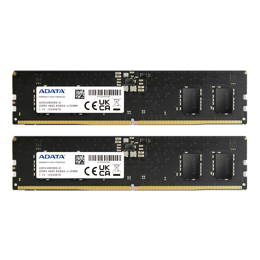 増設メモリ DDR5-4800 AD5U48008G-DT ［DIMM DDR5 /8GB /2枚］｜の通販