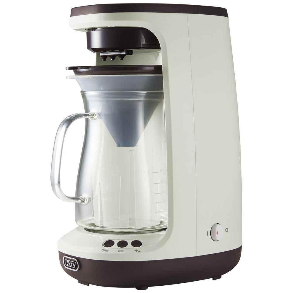 HOT＆ICE ハンドドリップコーヒーメーカー Toffy アッシュホワイト K