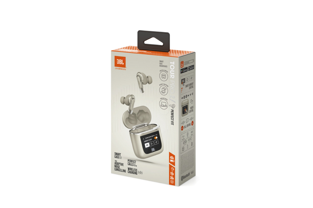 完全ワイヤレスイヤホン JBL シャンパンゴールド JBLTOURPRO2CPG