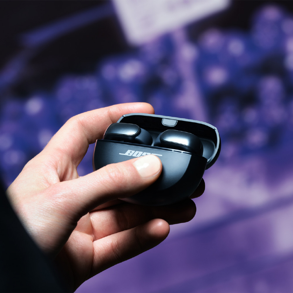完全ワイヤレスイヤホン Bose Ultra Open Earbuds ブラック