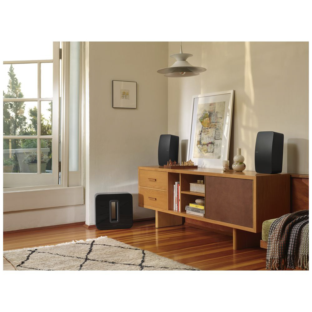 ワイヤレスサブウーファー Sonos Sub(Gen3) ブラック SUBG3JP1BLK ［Wi