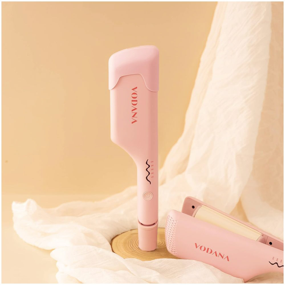 トリプルフローウェーブアイロン 32mm VODANA ボダナ ピンクバニラ
