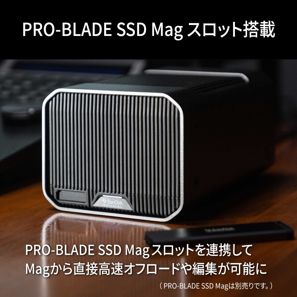 SDPHH2H-044T-SBAAD 外付けHDD Thunderbolt接続 G-RAID MIRROR(Mac対応