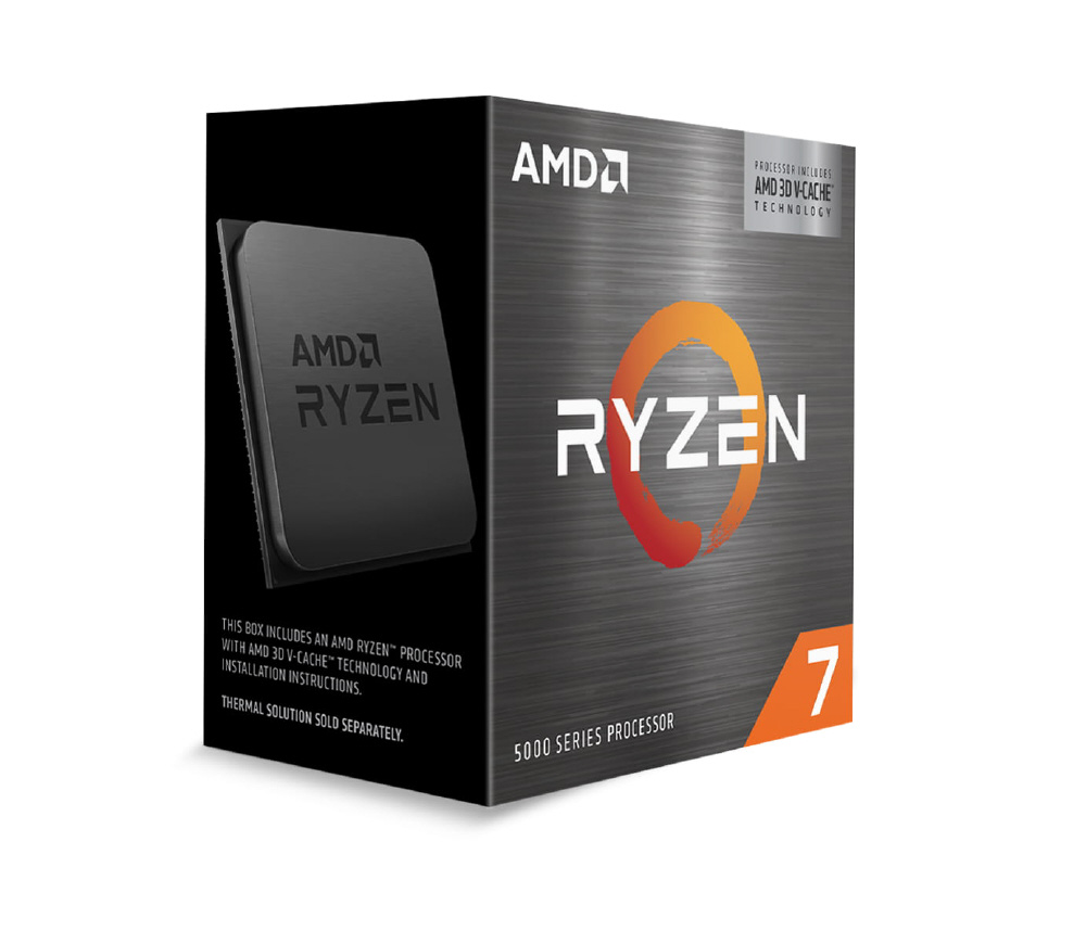 CPU〕AMD Ryzen 7 5700X3D WOF W/O Cooler (Zen3) 100-100001503WOF
