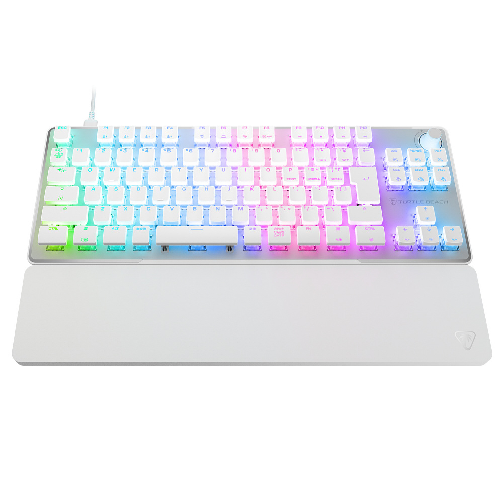 ゲーミングキーボード＋リストレスト Vulcan II TKL Pro ホワイト TBK