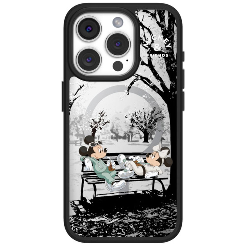 SheerForce iPhone 15 Pro用MagSafe対応保護ケース ミッキー&ミニー
