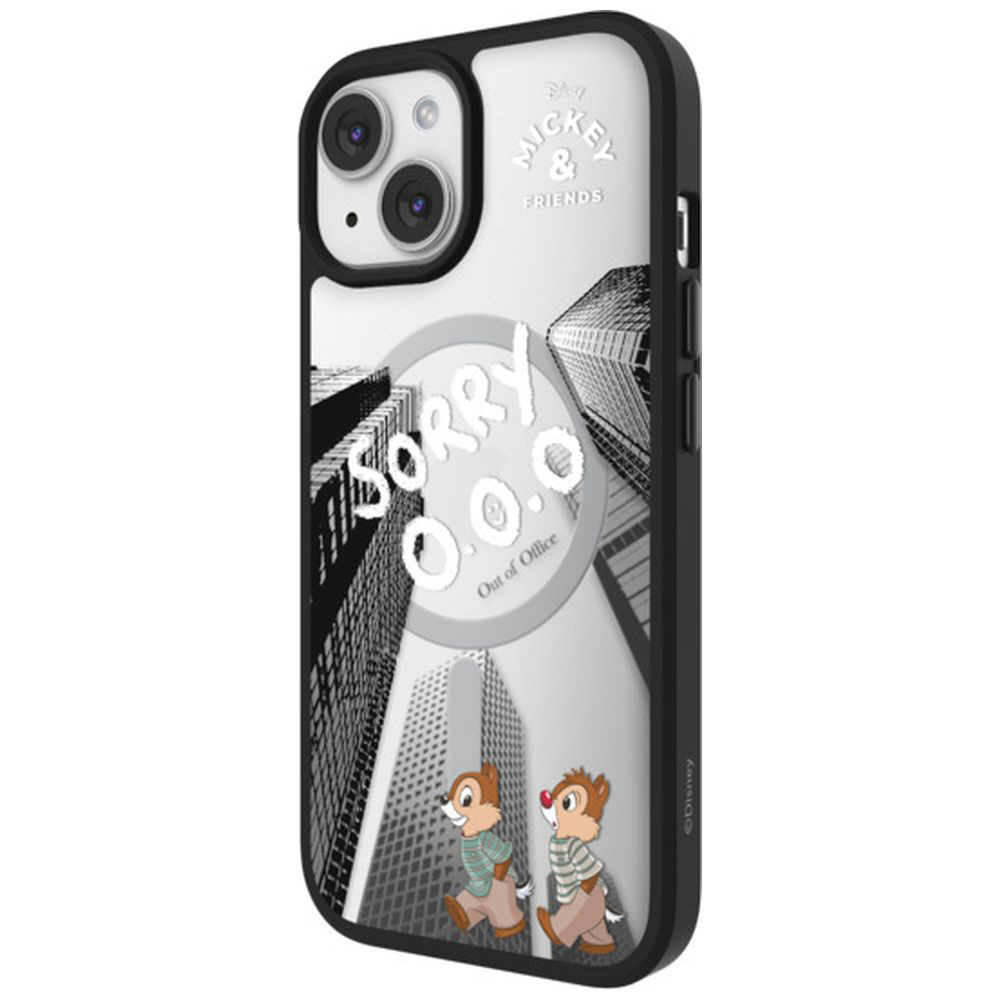 SheerForce iPhone 15用MagSafe対応保護ケース チップ&デール