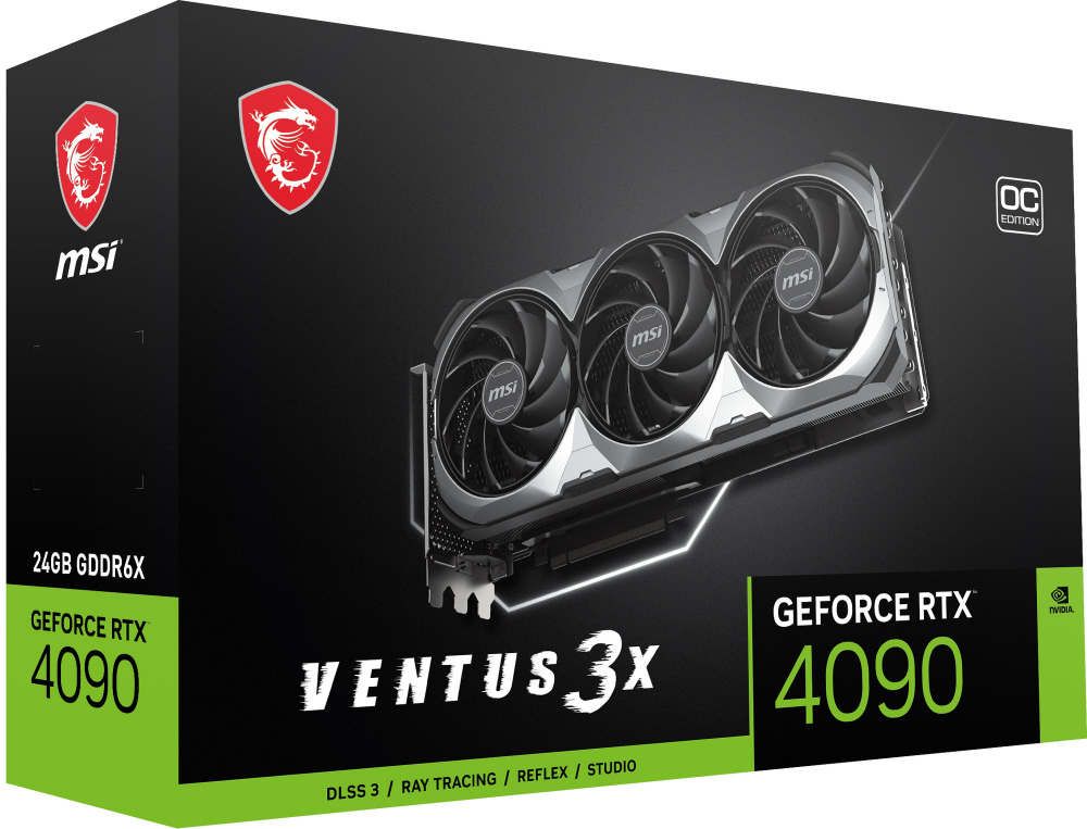 グラフィックボード GeForce RTX 4090 VENTUS 3X E 24G OC ［GeForce