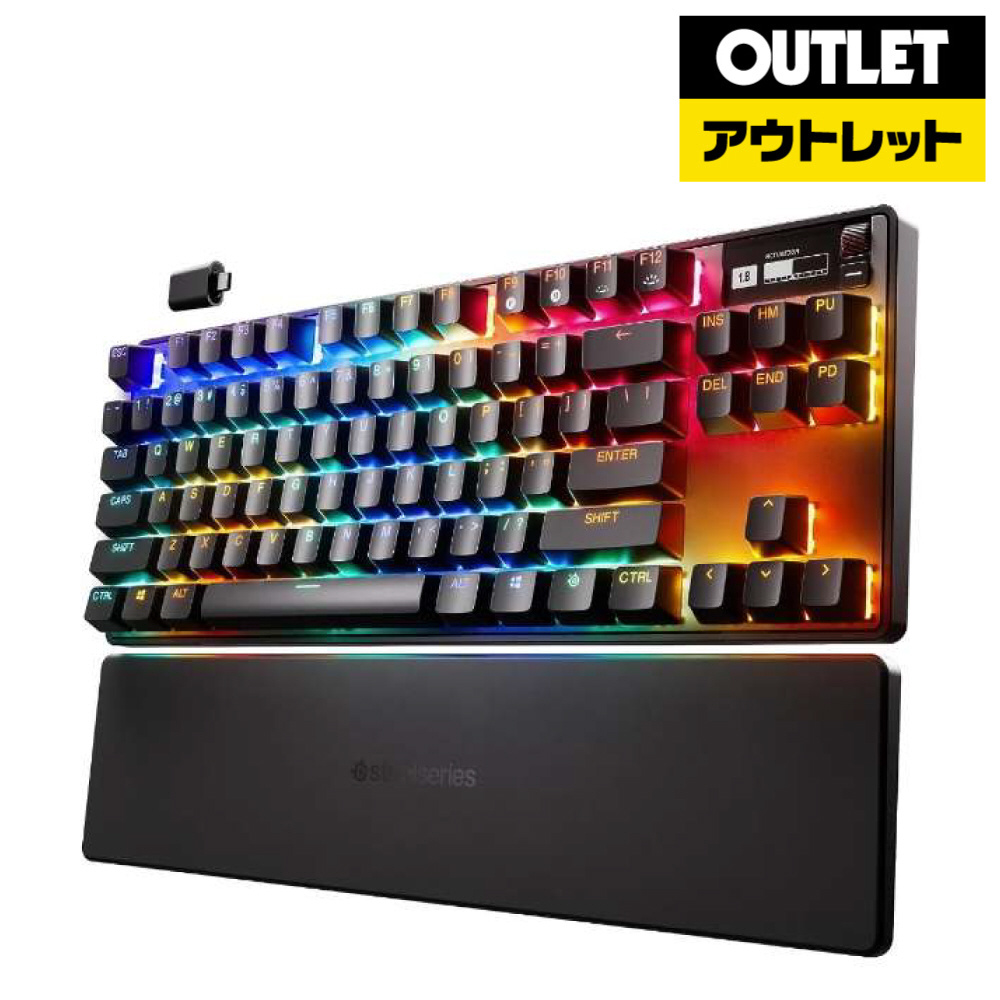 ゲーミングキーボード＋リストレスト Apex Pro TKL Wireless(2023) US