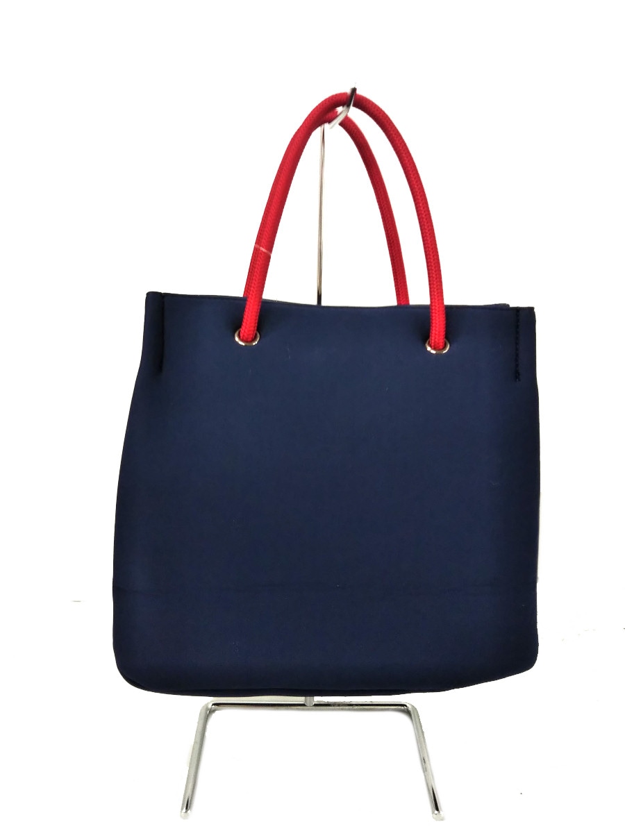 パーリーゲイツ/トートバッグ/ネイビー×レッド×アイボリー/化学繊維の