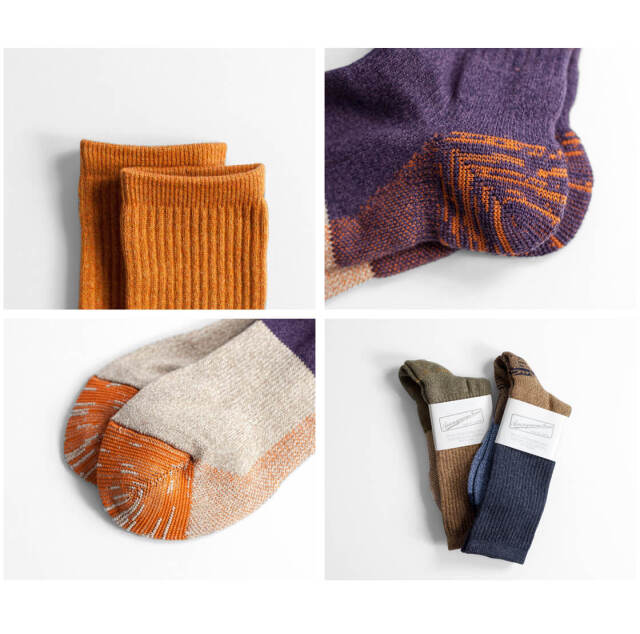 AnonymousIsm アノニマスイズム モックパイル クルーソックス 日本製