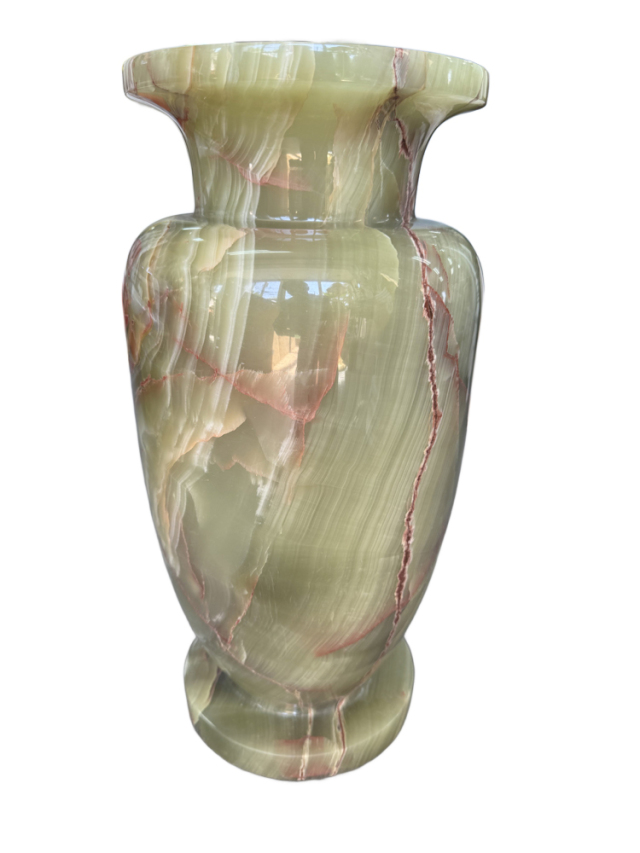 天然オニックス（オニキス）花瓶・飾り壺｜高級天然石インテリア