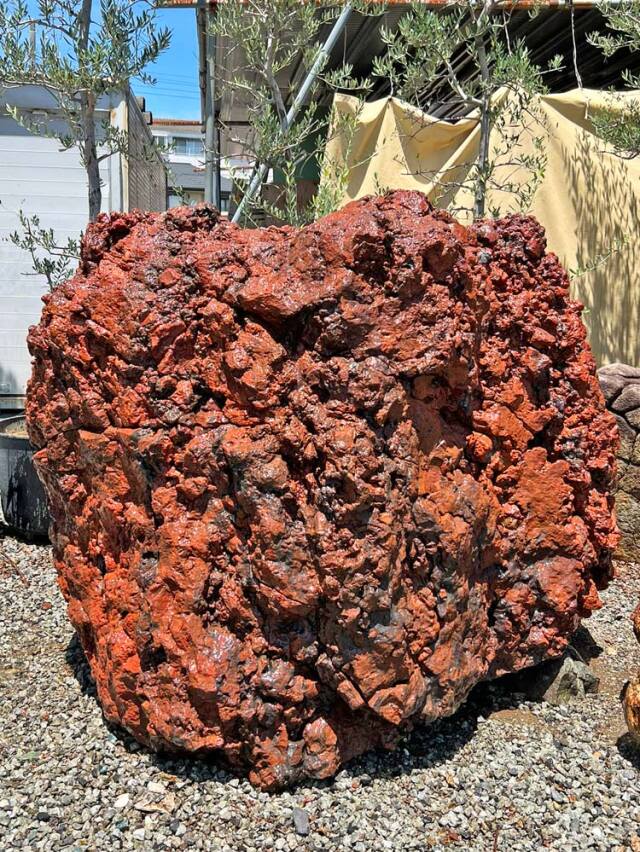 津軽錦石（青森県産）銘石 庭石 景石 碧玉 ジャスパー 国産銘石 自然石