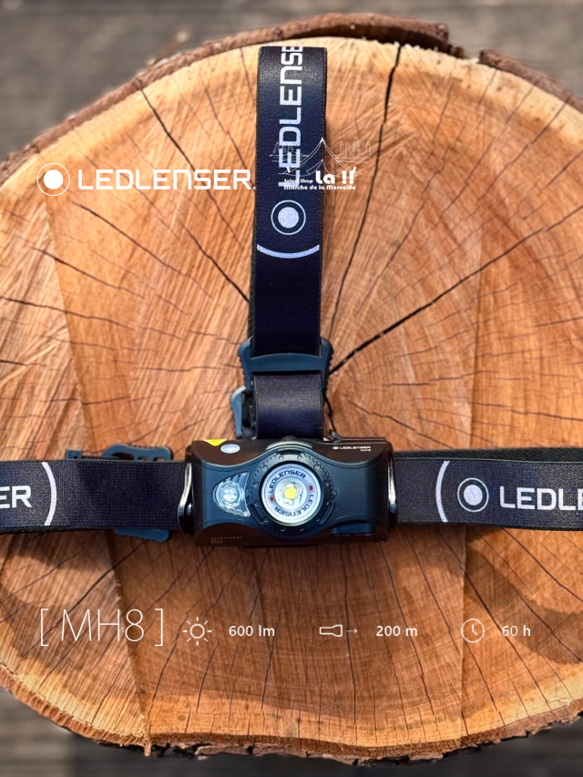 LED LENSER / レッドレンザ 】 MH8 / 手動フォーカスが可能なヘッドライト