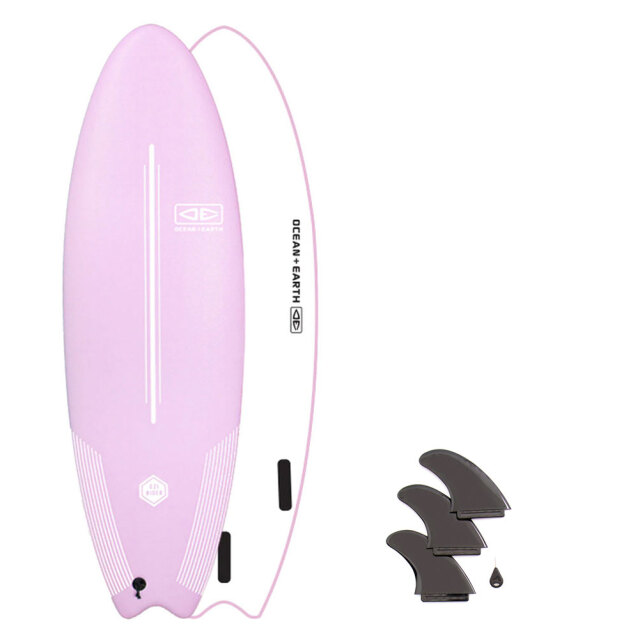 OCEAN&EARTH EZI RIDER SOFT BOARD 5'6 サーフボード ソフトボード
