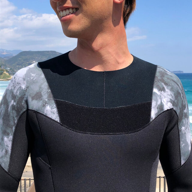 メンズウェットスーツ 3mmALL ビーウェット フルスーツ オーシャン