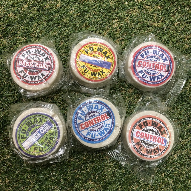 6個セット フーワックス FU・WAX ワックス サーフィン用ボードワックス