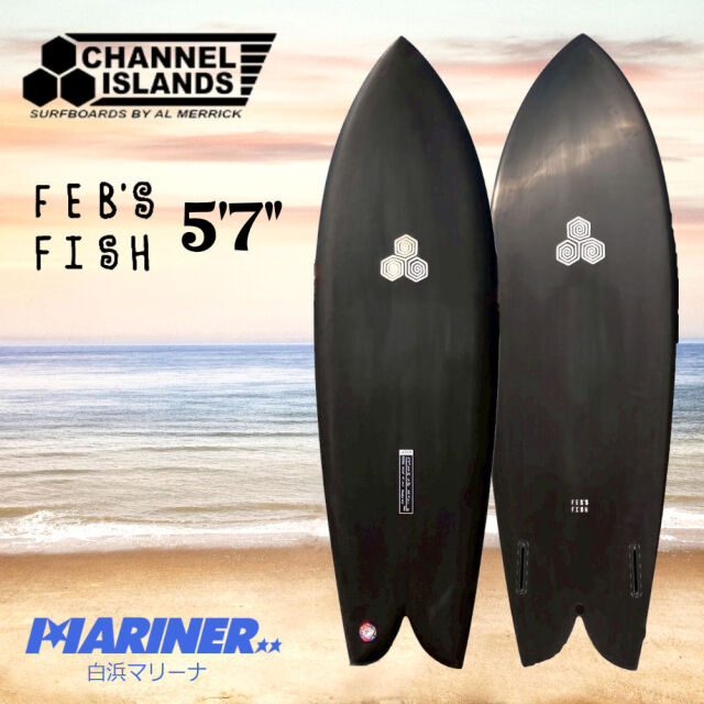 ショートボード チャンネルアイランド サーフボード フェブズ