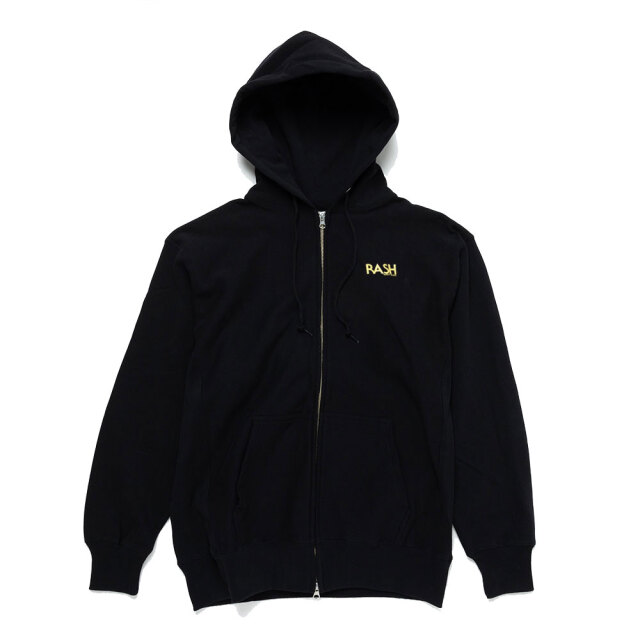 2024 RASH ラッシュ 羽バックフルジップパーカー ラッシュ トップス