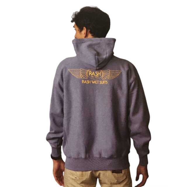 2024 RASH ラッシュ 羽バックプルオーバー パーカー ラッシュ トップス