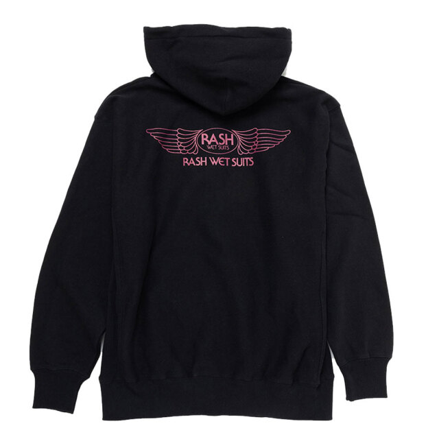 2024 RASH ラッシュ 羽バックプルオーバー パーカー ラッシュ トップス