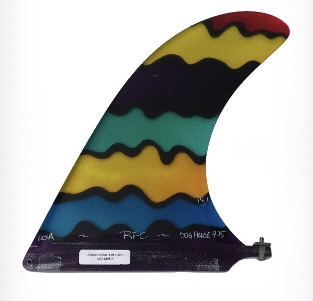 ロングボードフィン 9.75 レインボーフィン ロングボード用フィン
