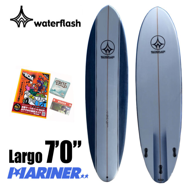 ミッドレングス Water Flash SURFBOARDS Largo 7'0 ウォーター
