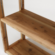 杉のシェルフ サイズオーダーできる杉天然木のオープンラック