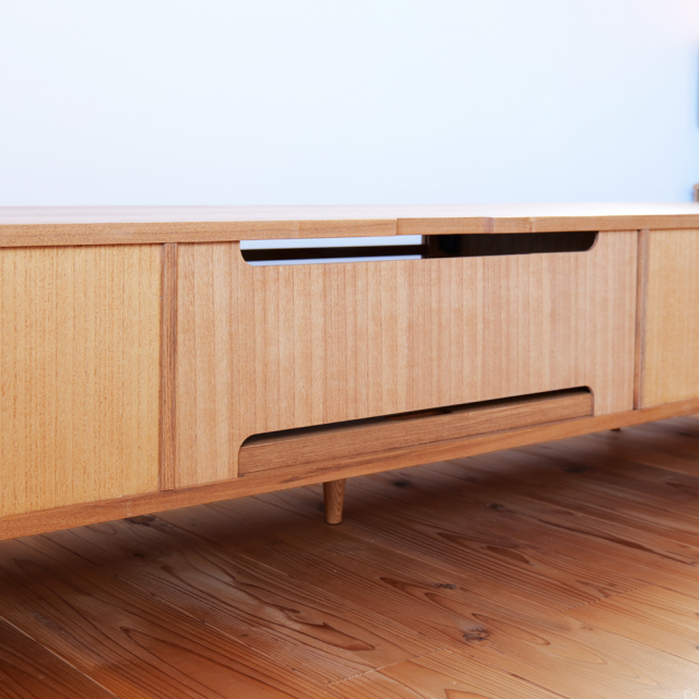 テレビボード 180 タモ無垢 おしゃれ リビングボード ナチュラル TV台