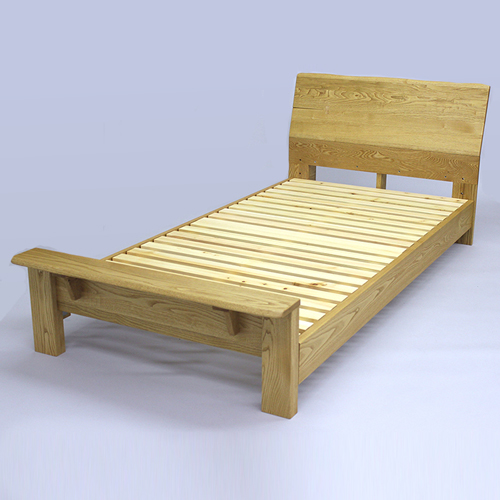 栗無垢 シングル セミダブル ベッドフレーム ひのきスノコ