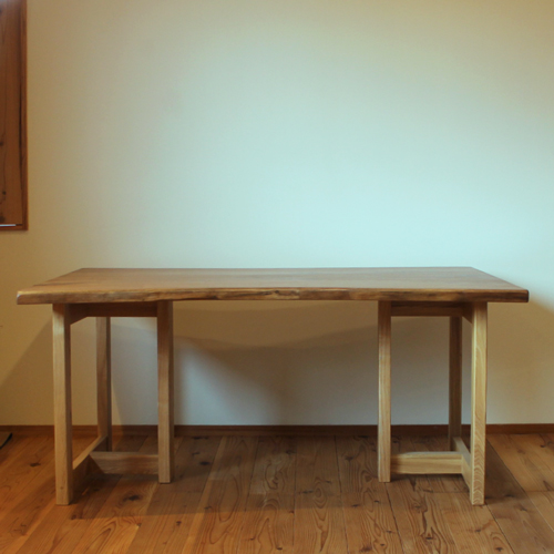 テーブル 天板 単品 ウォールナット 耳付き ダイニングテーブル 3枚