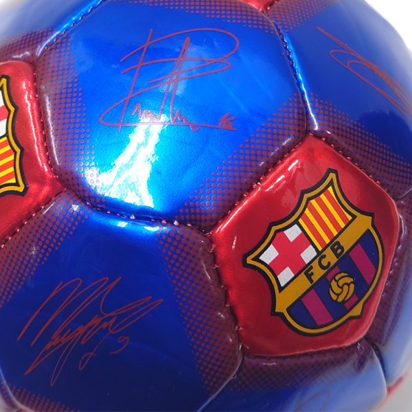 FCバルセロナ 1号球 サインプリント メルカットバルセロナ