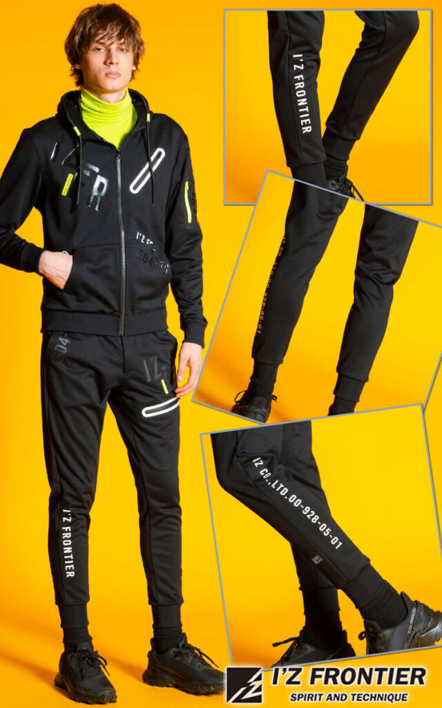アイズフロンティア IZ FRONTIER ストレッチスウェットジョガーパンツ