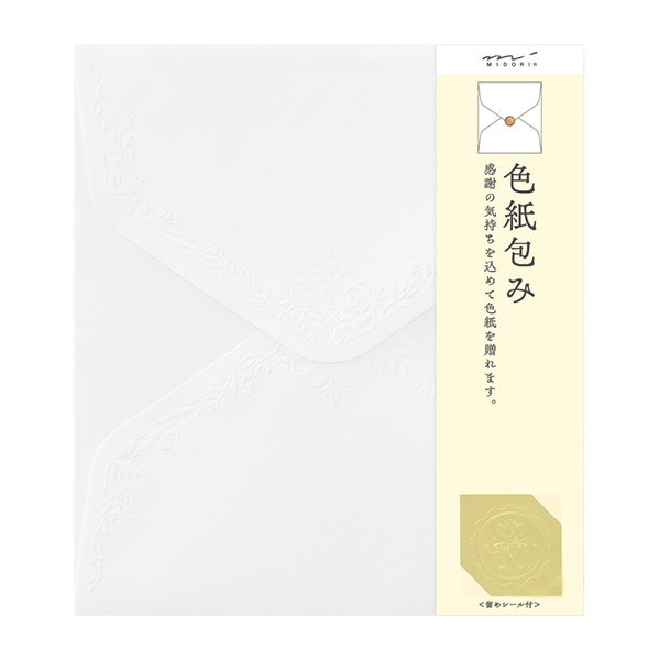 ミドリ】色紙包み 透明(33037006)