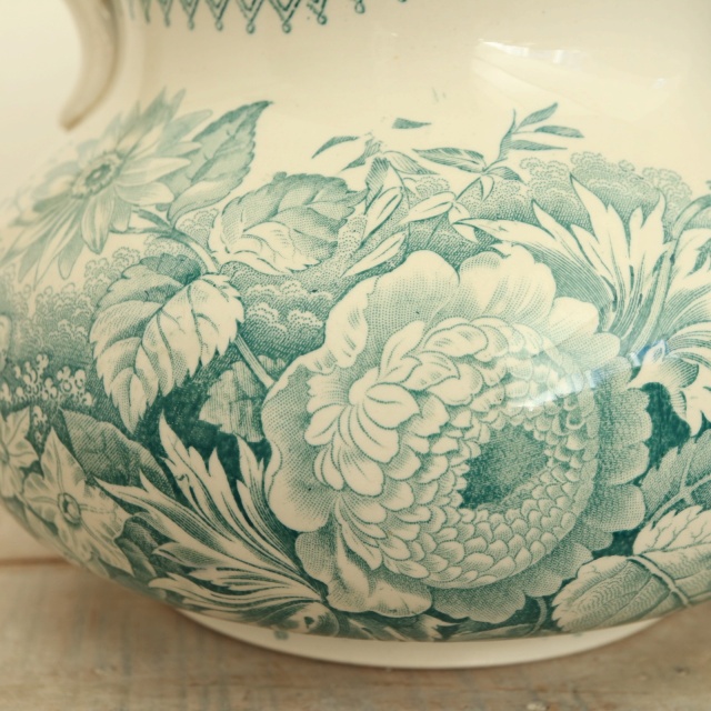 アンティーク ピシェ JARDINIERE フランス サルグミンヌ製 U&C