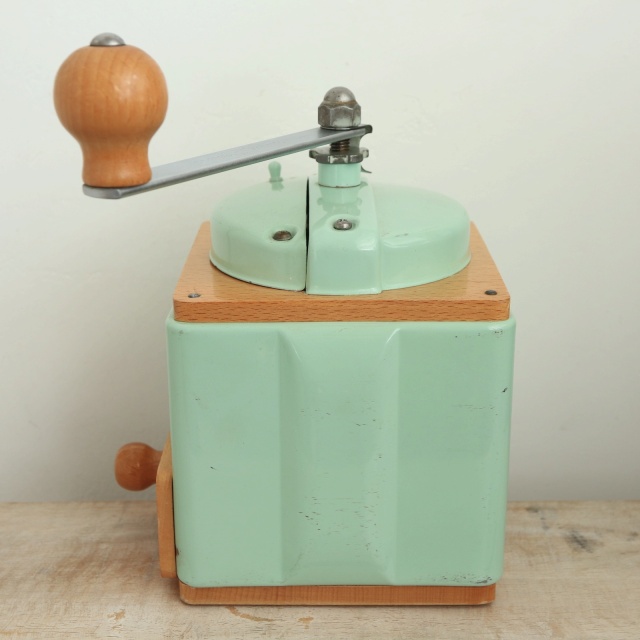 プジョー ビンテージ コーヒーミル ミントグリーン PEUGEOT