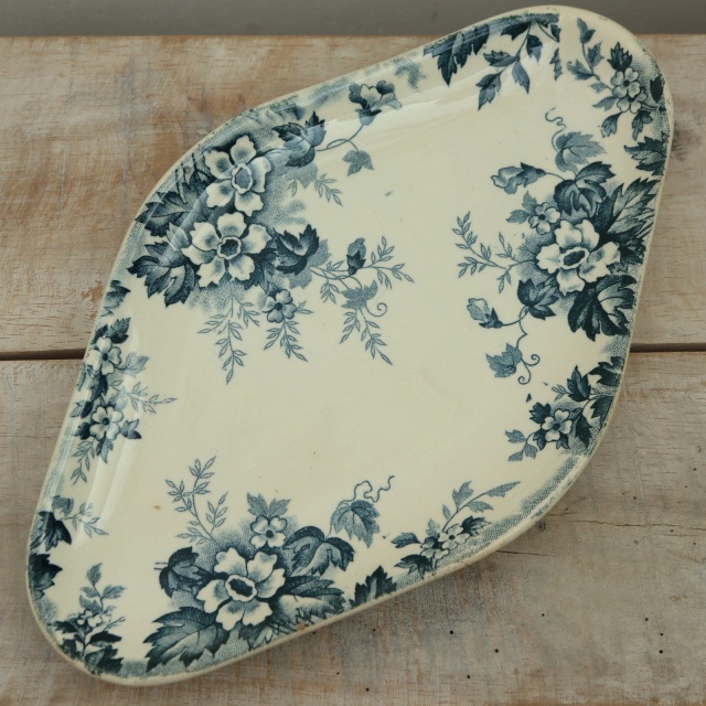 アンティーク ラヴィエ オーバル皿 マリールイーズ MARIE LOUISE