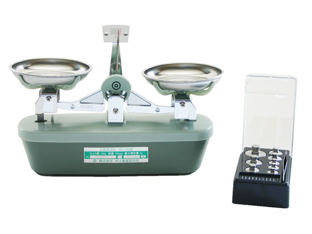 上皿天秤 分銅付き 200g MS-200 計量器専門店はかりの三和屋