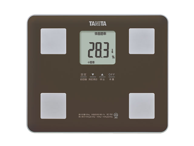 デュアルタイプ体組成計 インナースキャンデュアル 180kg RD-916L 計量