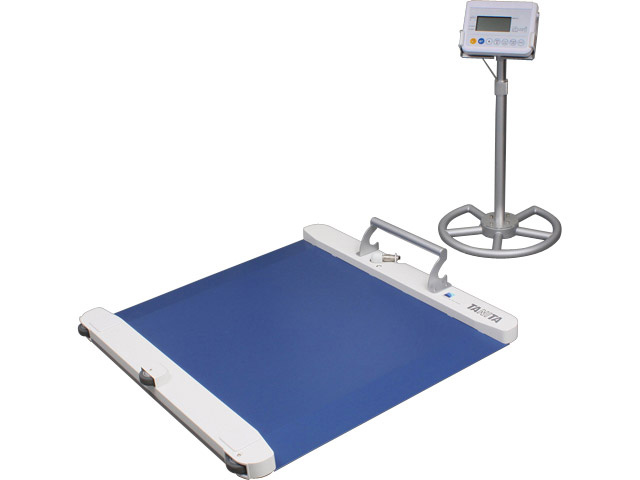業務用デジタル車いす用体重計 PW-650A 200kg 検定品 計量器専門店