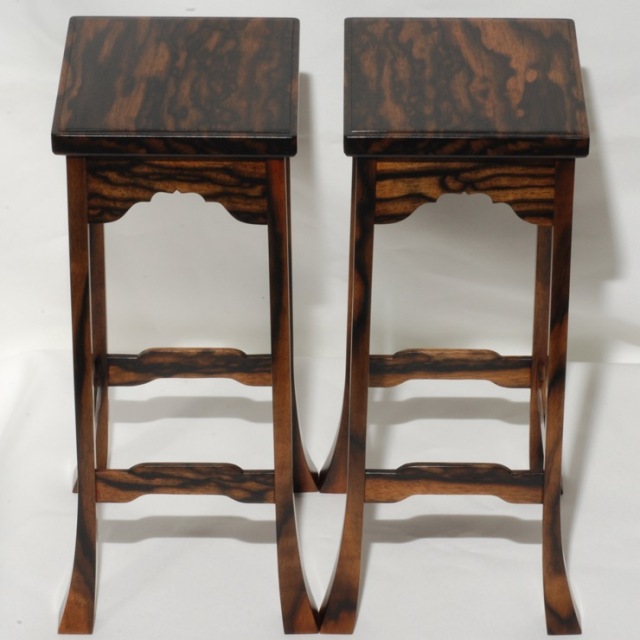 駒台 黒柿孔雀杢 吉田宏介作