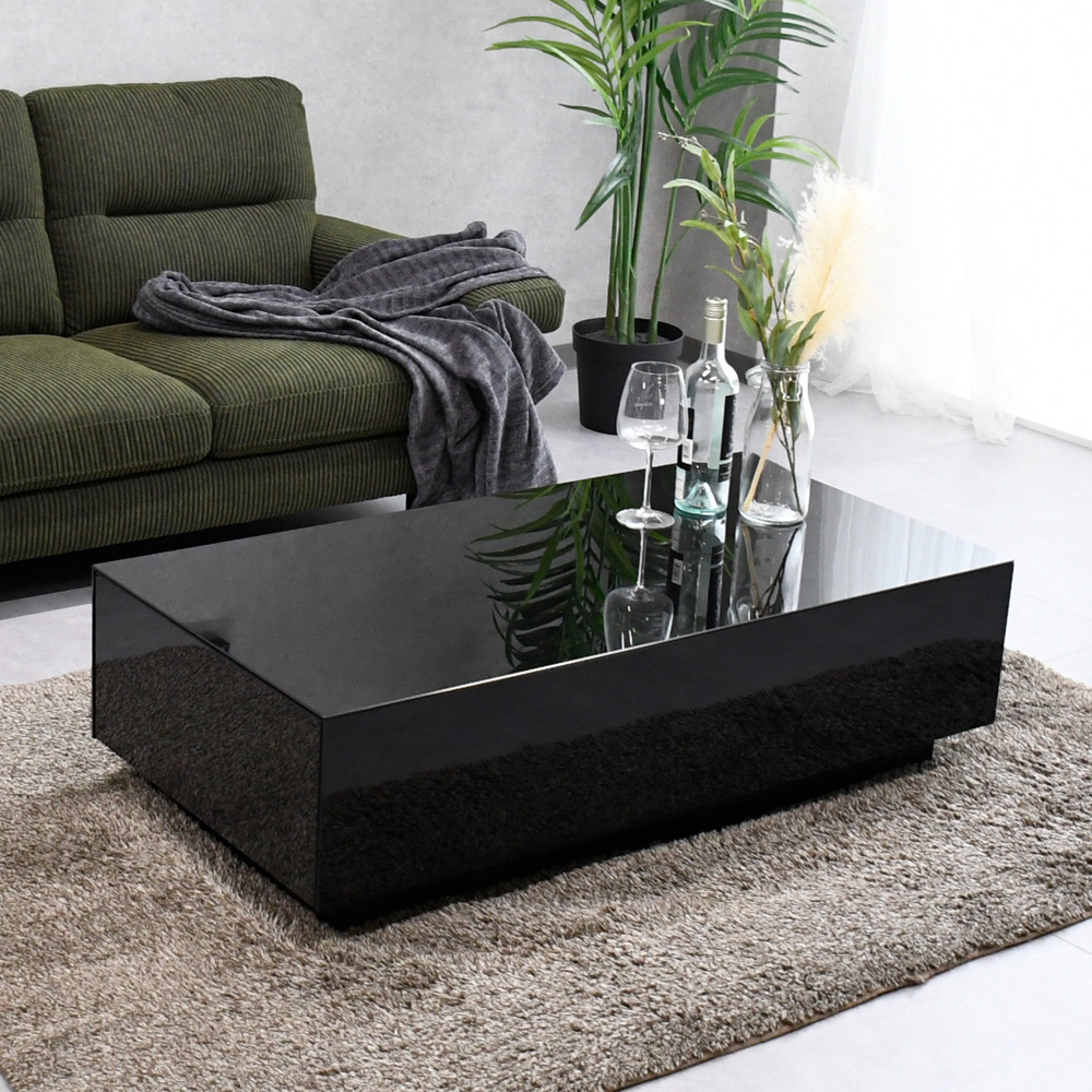 センターテーブル ガラステーブル おしゃれ 大理石調 大理石柄