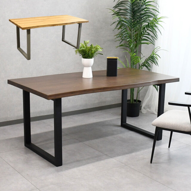 超大型オーク材伸長式ダイニングテーブル 110 170cm mobler